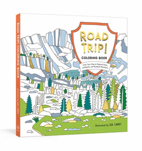 Road Trip! : Coloring Book, Paperback / softback Book