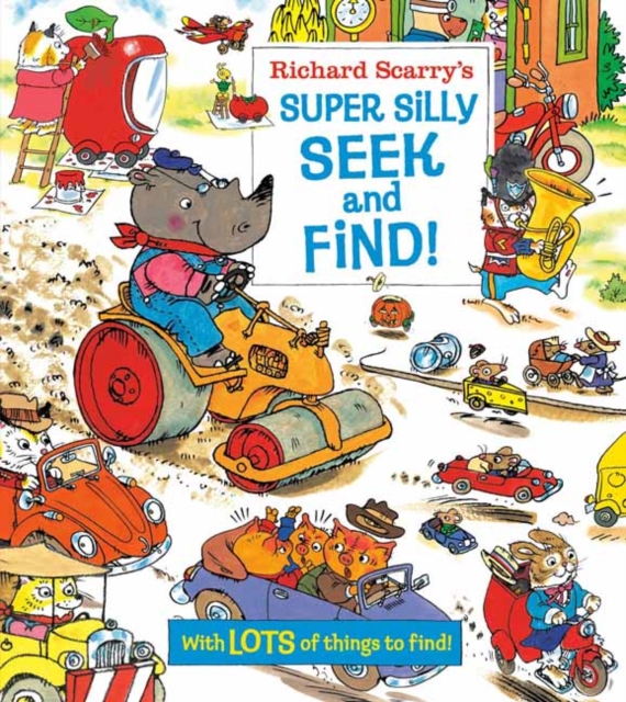 Richard Scarry's Super Silly Seek and Find!, Board book Book