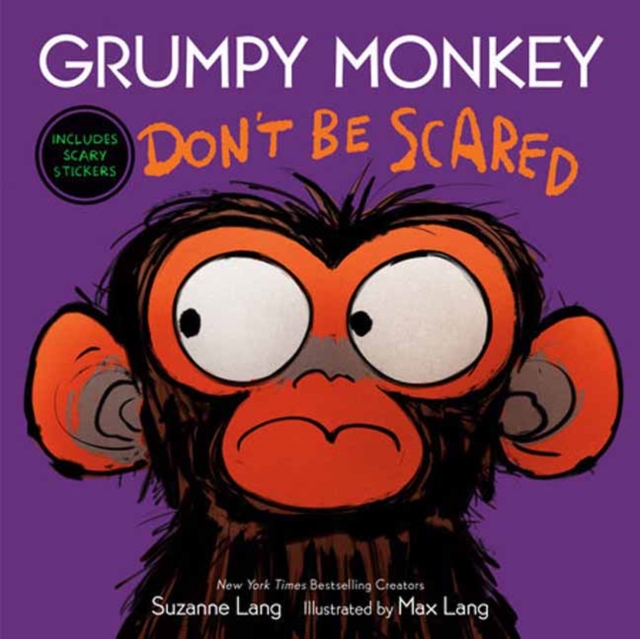 Grumpy Monkey Don't Be Scared, Hardback Book