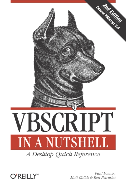VBScript in a Nutshell : A Desktop Quick Reference, PDF eBook