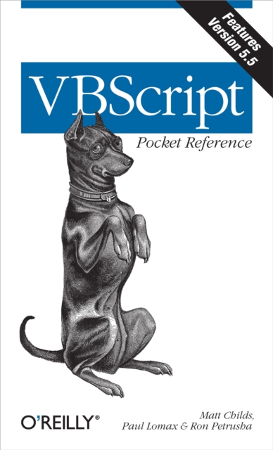 VBScript Pocket Reference, PDF eBook
