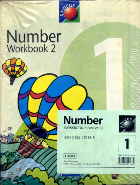 New Abacus :1: Number Workbook 2 ( 1 Pack Of 32 ), Quantity pack Book