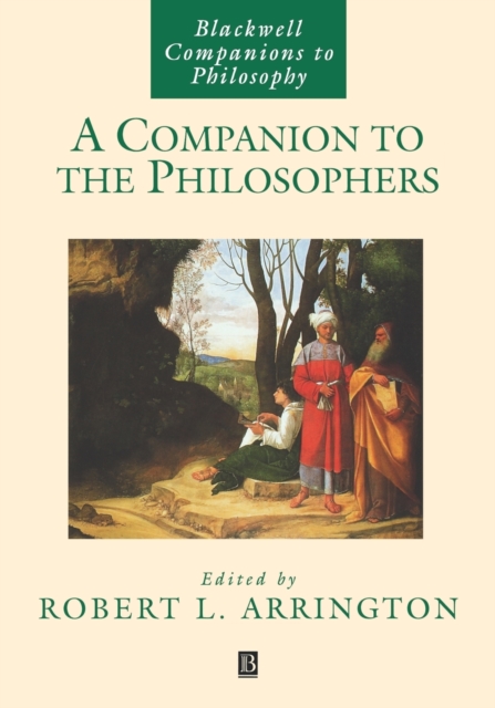 A Companion to the Philosophers, Paperback / softback Book