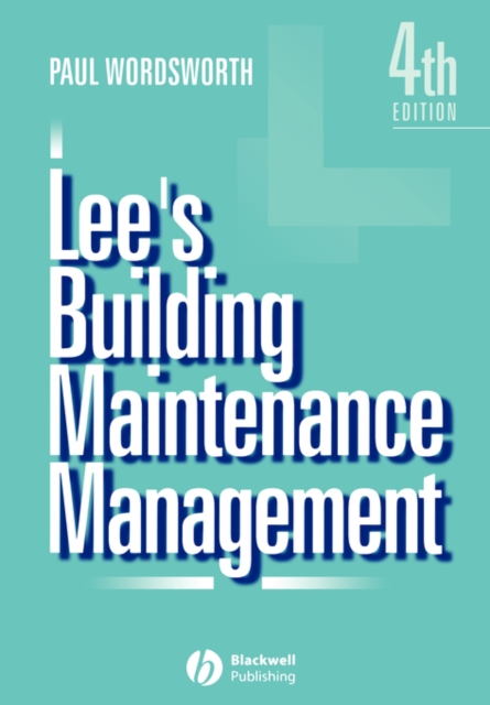 Lee's Building Maintenance Management, Paperback / softback Book