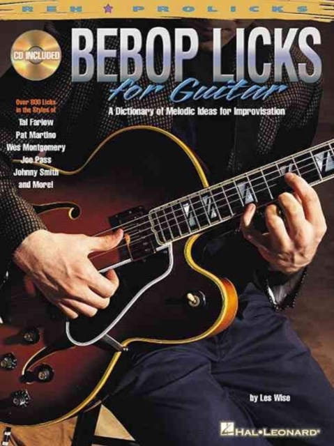 Bebop Licks for Guitar, Book Book