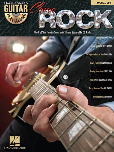 Classic Rock : Guitar Play-Along Volume 34, Multiple-component retail product Book