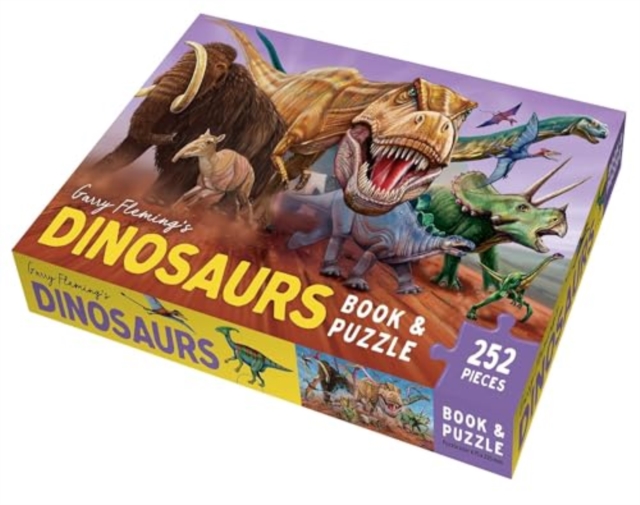 Garry Fleming's Dinosaurs, Mixed media product Book