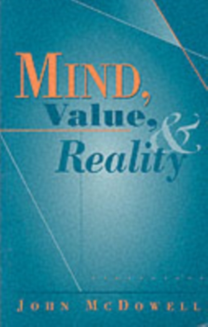 Mind, Value, and Reality, Paperback / softback Book