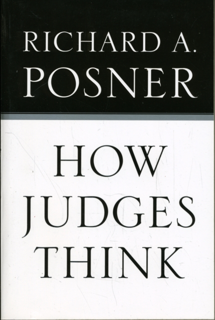 How Judges Think, Paperback / softback Book