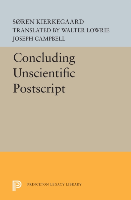 Concluding Unscientific Postscript, PDF eBook