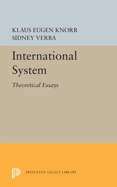 International System : Theoretical Essays, PDF eBook