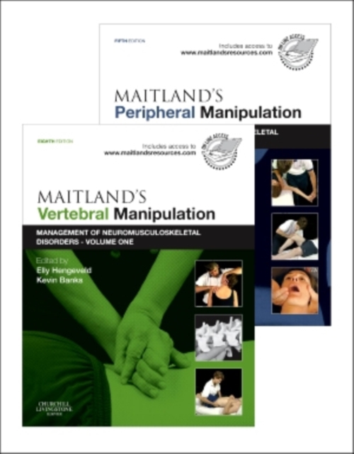 Maitland's Vertebral Manipulation, Volume 1, 8e and Maitland's Peripheral Manipulation, Volume 2, 5e (2-Volume Set) : Management of Musculoskeletal Disorders - Volumes 1 & 2, Multiple-component retail product Book