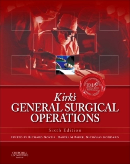 Kirk's General Surgical Operations, Hardback Book