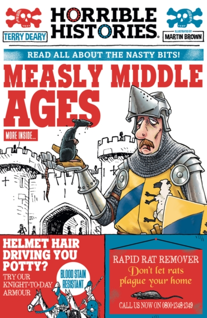 Measly Middle Ages (newspaper edition), Paperback / softback Book
