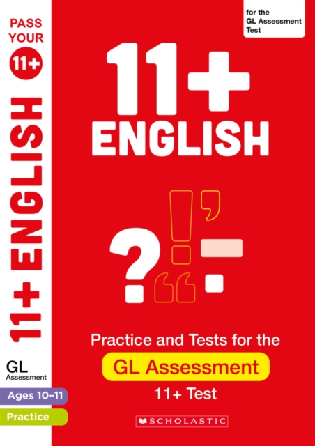 11+ English Practice and Test for the GL Assessment Ages 10-11, Paperback / softback Book