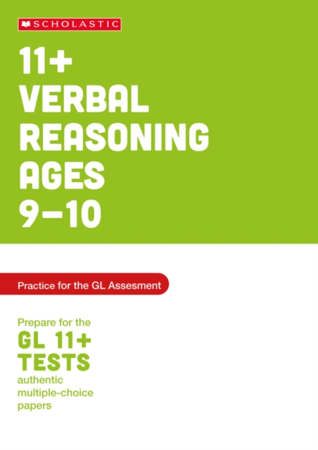 11+ Verbal Reasoning Practice and Test for the GL Assessment Ages 09-10, Paperback / softback Book
