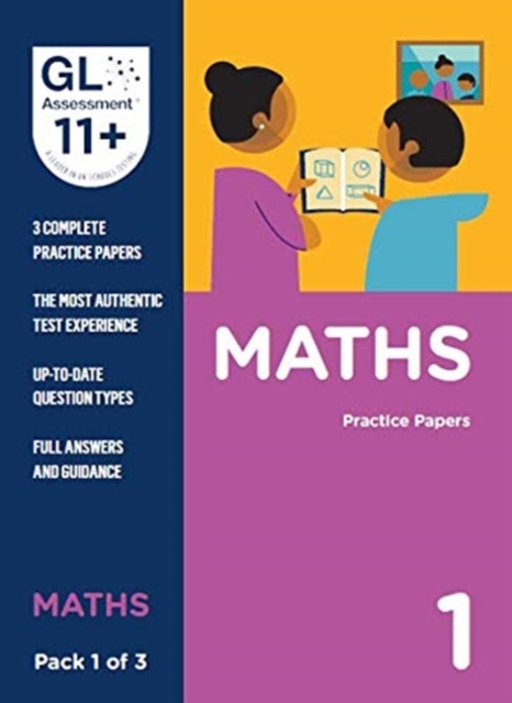 11+ Practice Papers Maths Pack 1 (Multiple Choice), Paperback / softback Book