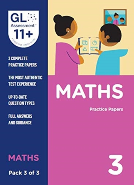 11+ Practice Papers Maths Pack 3 (Multiple Choice), Paperback / softback Book