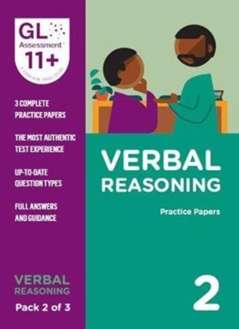 11+ Practice Papers Verbal Reasoning Pack 2 (Multiple Choice), Paperback / softback Book