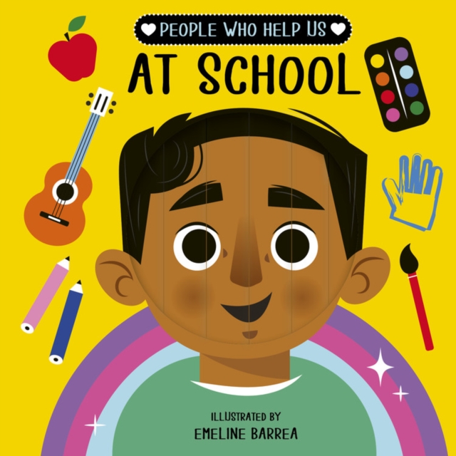 People who help us: At School, Board book Book