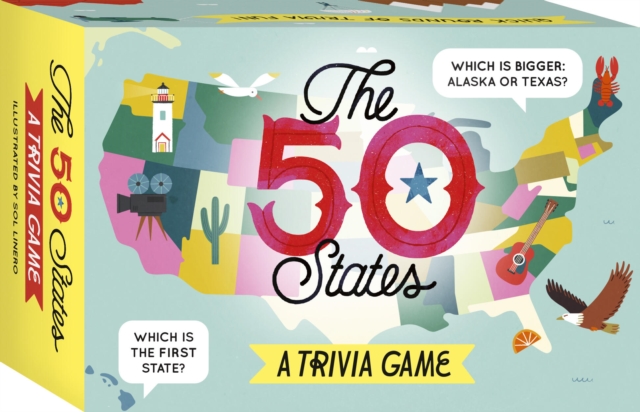 The 50 States: A Trivia Game : Test your knowledge of the 50 states!, Cards Book