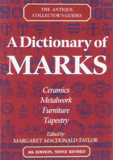 A Dictionary Of Marks, Paperback / softback Book