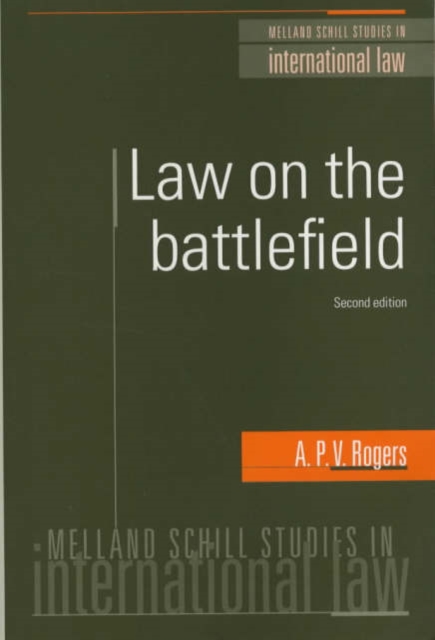 Law on the Battlefield, Paperback / softback Book