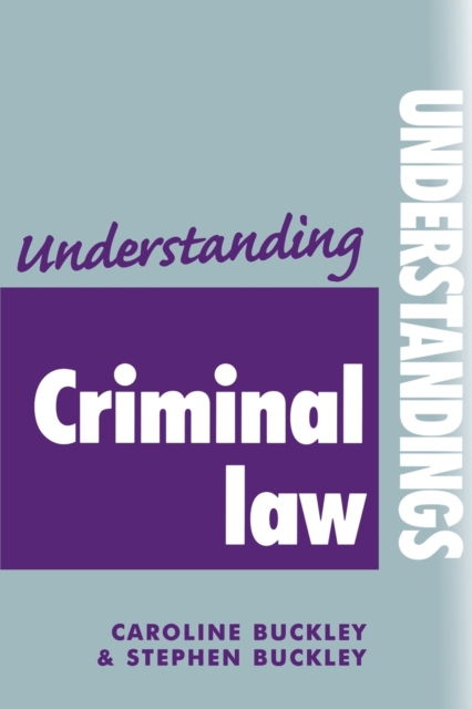Understanding Criminal Law, Paperback / softback Book