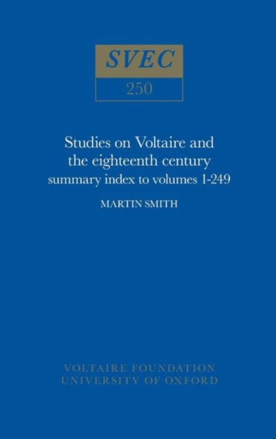 Summary Index to Volumes 1-249, Hardback Book