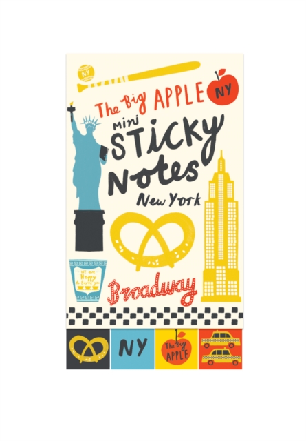 The Big Apple Mini Sticky Notes, Stickers Book