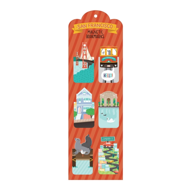 San Francisco Magnetic Bookmarks, Bookmark Book