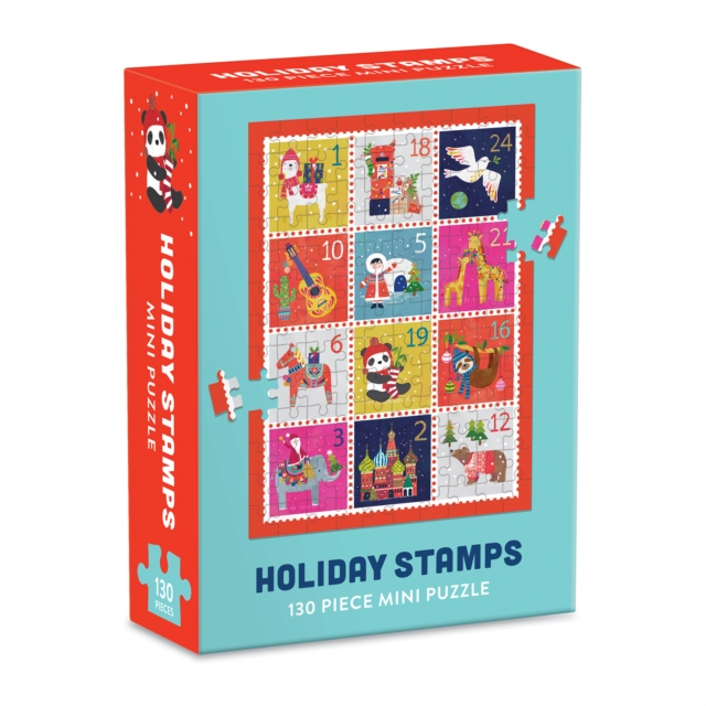 Holiday Stamps Mini Puzzle, Jigsaw Book