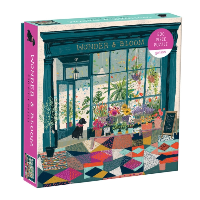 Wonder & Bloom 500 Piece Puzzle, Jigsaw Book