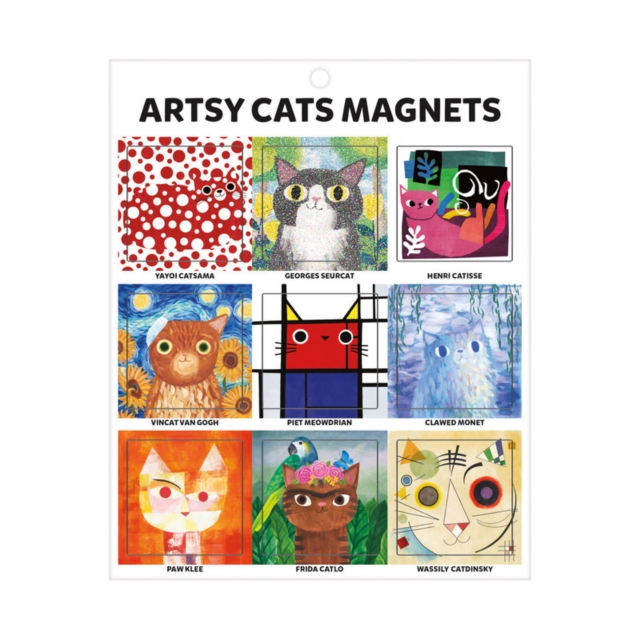 Artsy Cats Magnets, General merchandise Book