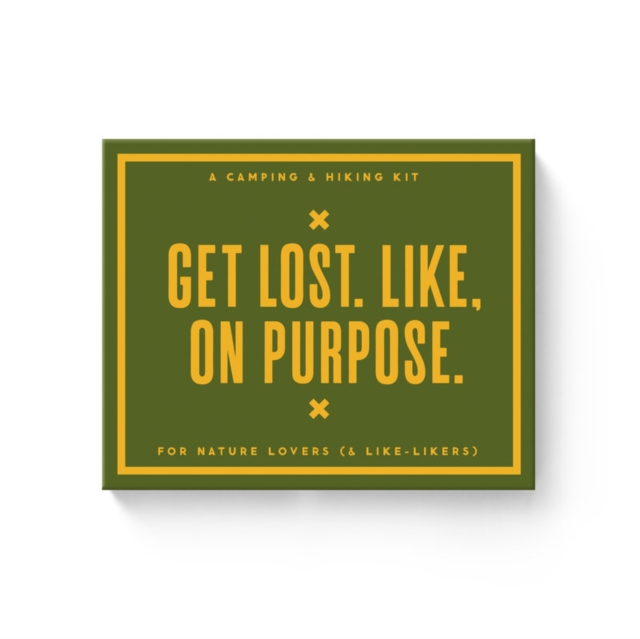 Get Lost Camping Survival Kit, General merchandise Book