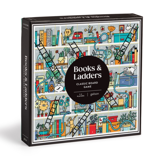 Books and Ladders Classic Board Game, Game Book