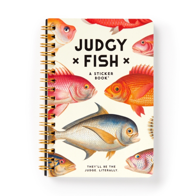 Judgy Fish Sticker Book, Diary or journal Book