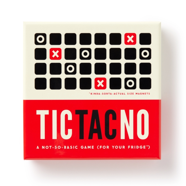 Tic Tac No Magnetic Fridge Game, Game Book