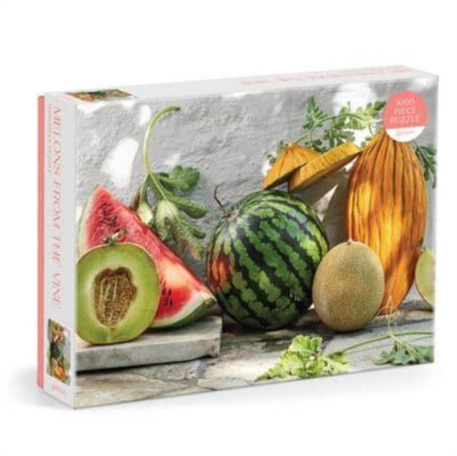 Melons from the Vine 1000 Piece Puzzle, Jigsaw Book