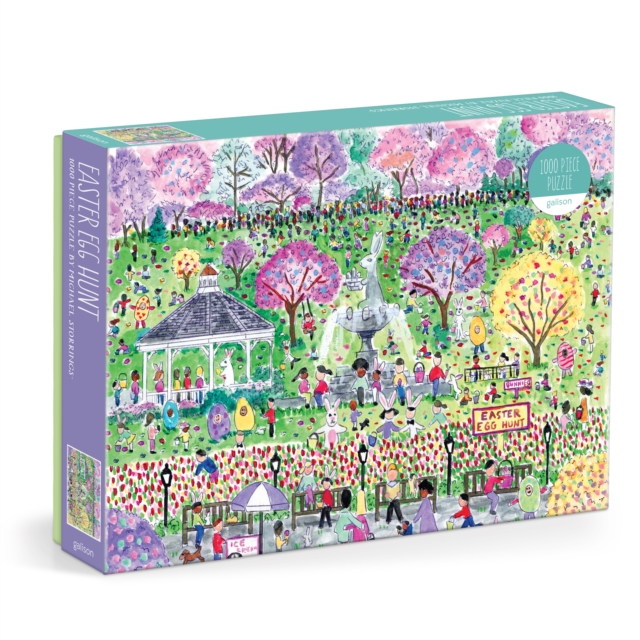Michael Storrings Easter Egg Hunt 1000 Piece Puzzle, Jigsaw Book