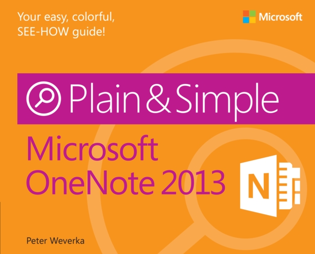 Microsoft OneNote 2013 Plain & Simple, EPUB eBook