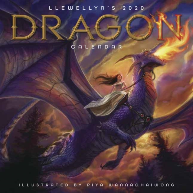 Llewellyn's 2020 Dragon Calendar, Calendar Book