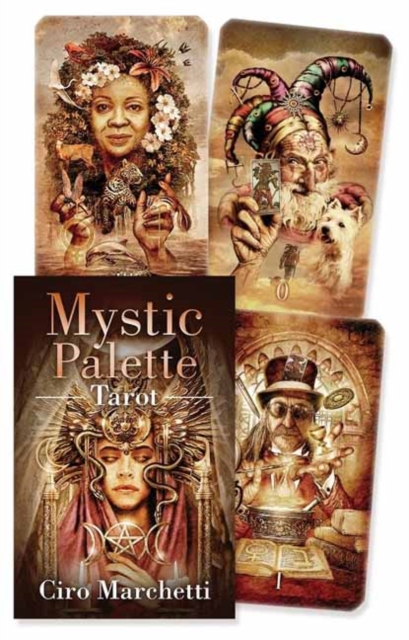 Mystic Palette Tarot Muted Tone Edition, Cards Book