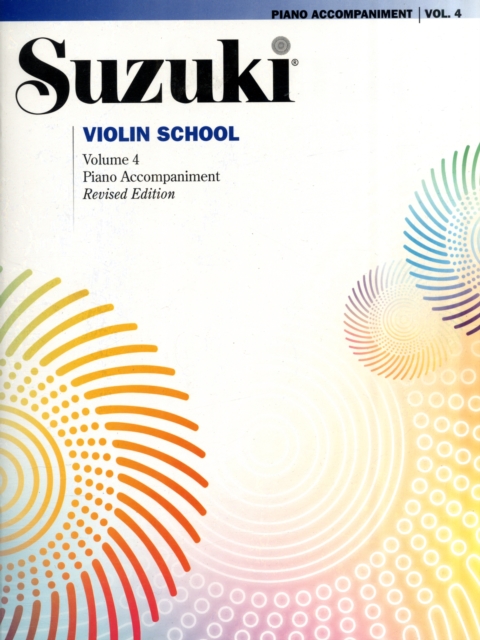 Suzuki Violin School 4 - Piano Acc. (Revised), Book Book
