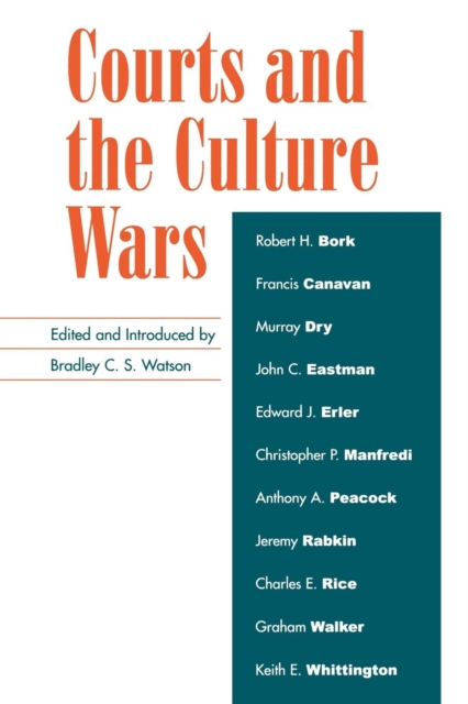 Courts and the Culture Wars, Paperback / softback Book