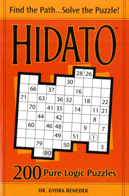 Hidato: 200 Pure Logic Puzzles, Paperback Book