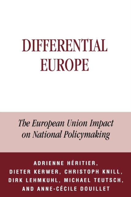 Differential Europe : The European Union Impact on National Policymaking, Paperback / softback Book
