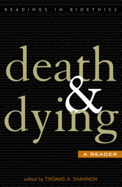 Death and Dying : A Reader, Hardback Book