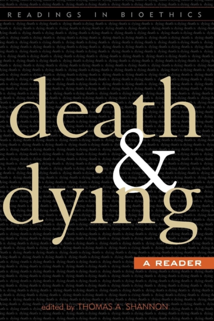 Death and Dying : A Reader, Paperback / softback Book