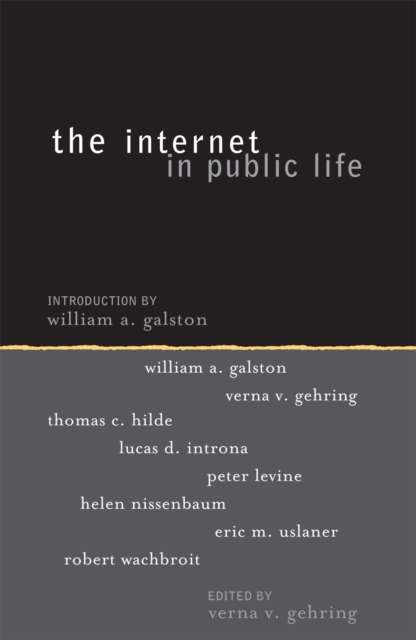 The Internet in Public Life, Paperback / softback Book